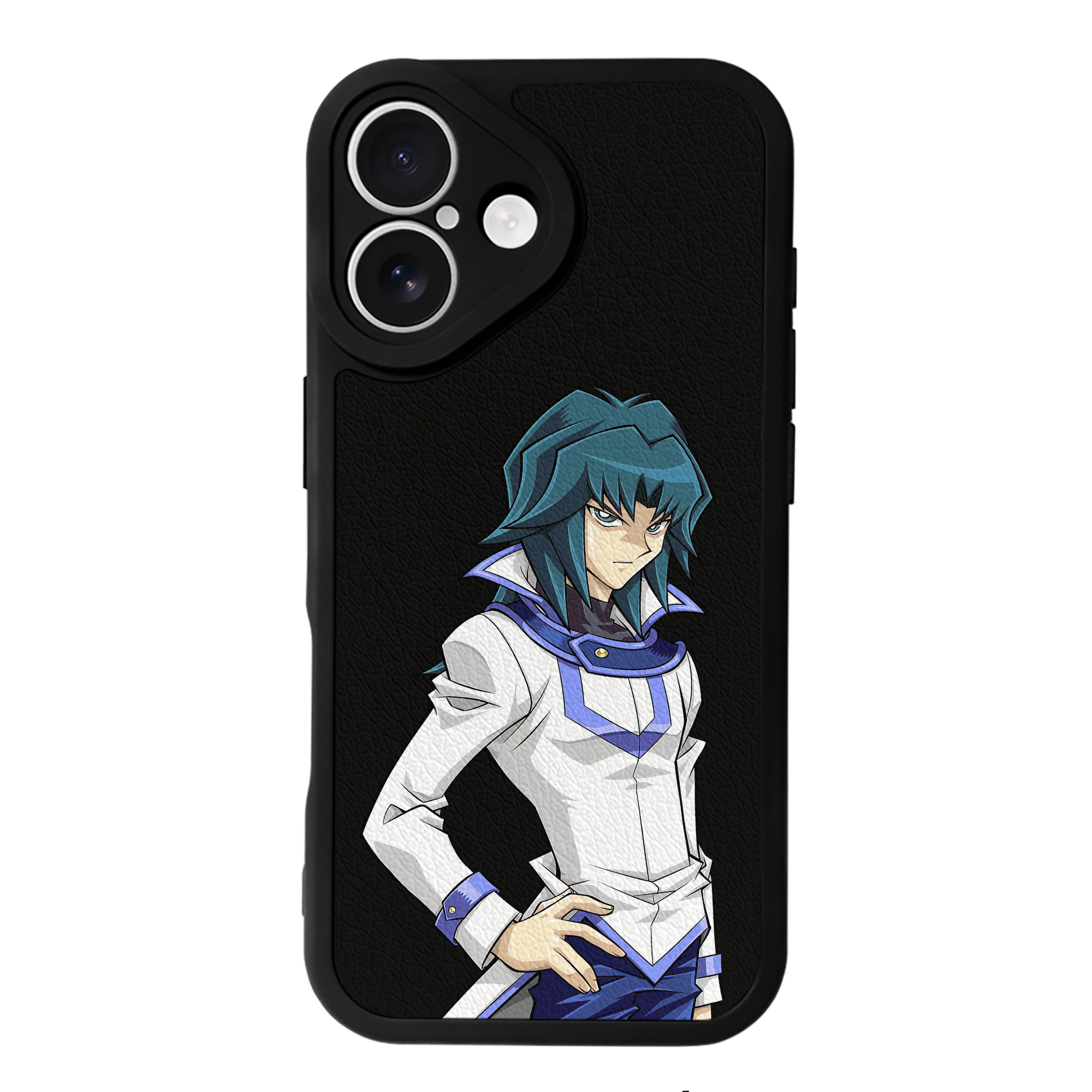 遊☆戯☆王 Yu-Gi-Oh! 【iPhone 16シリーズ対応】シリコンスマホケース（レザー調） 材質：シリコン